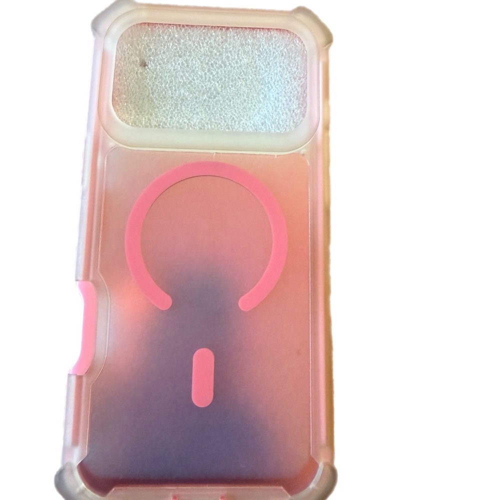 Pink Protective Phone Case.  iPhone 17 Pro Max